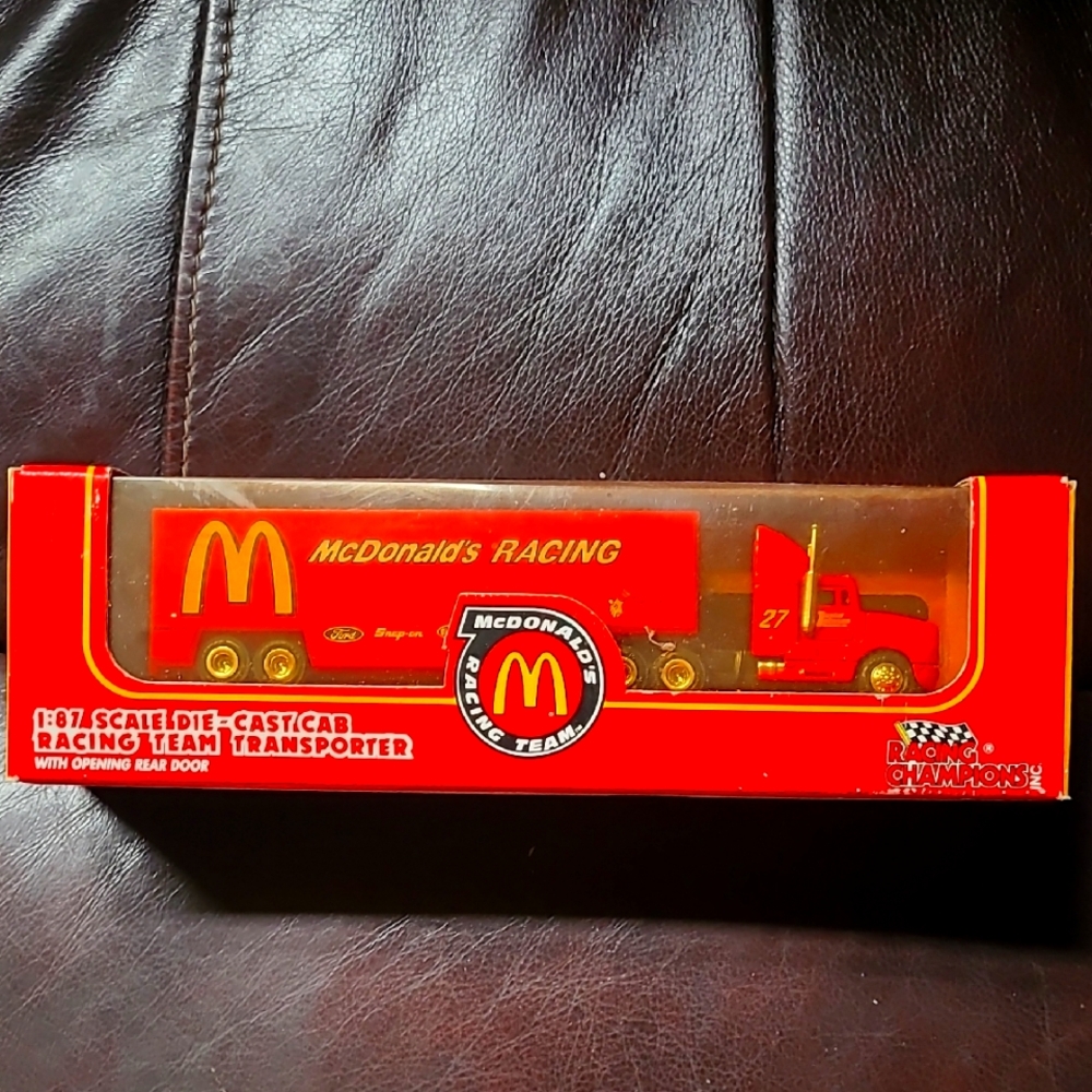 McDonald's Racing Team Transporter Diecast  Model (101)